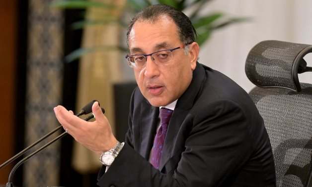 Prime Minister at cabinet session